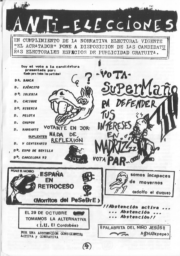 Página del fanzine