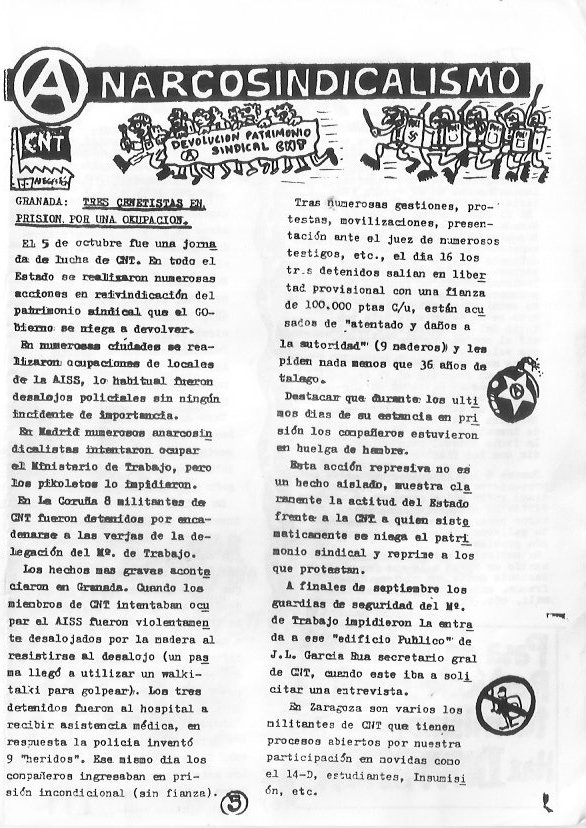 Página del fanzine