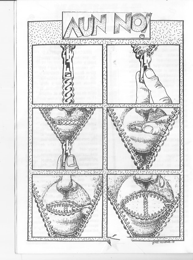 Página del fanzine