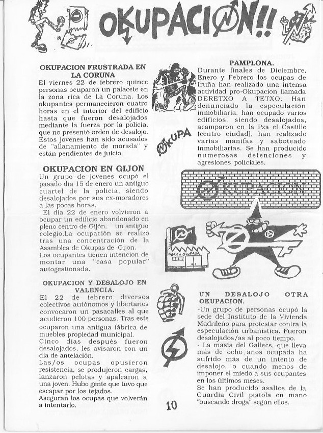 Página del fanzine