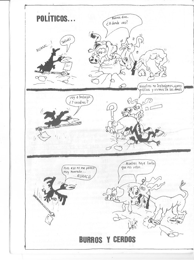 Página del fanzine