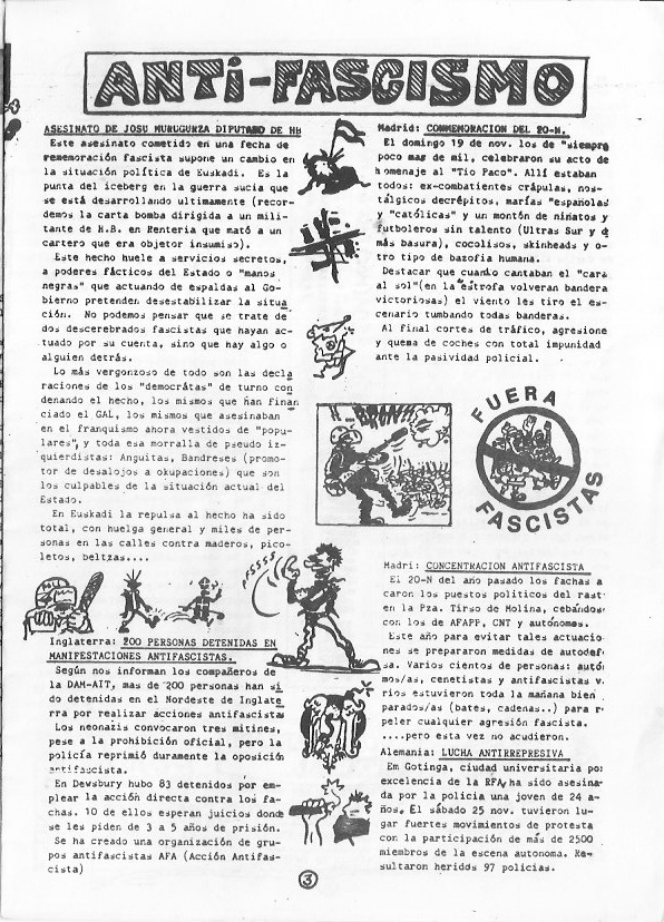 Página del fanzine
