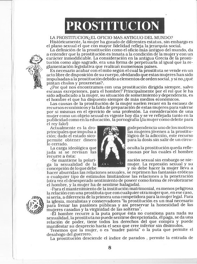 Página del fanzine