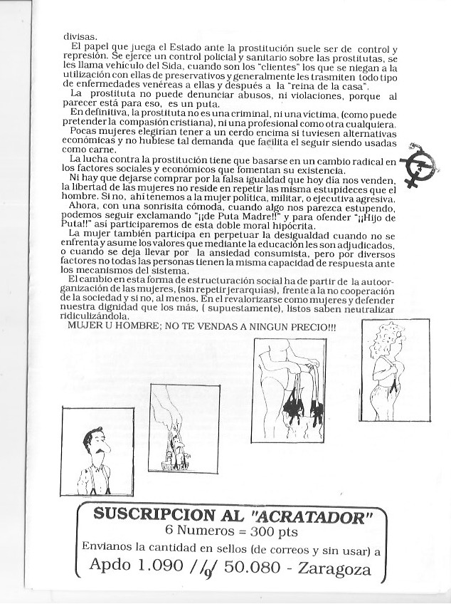 Página del fanzine