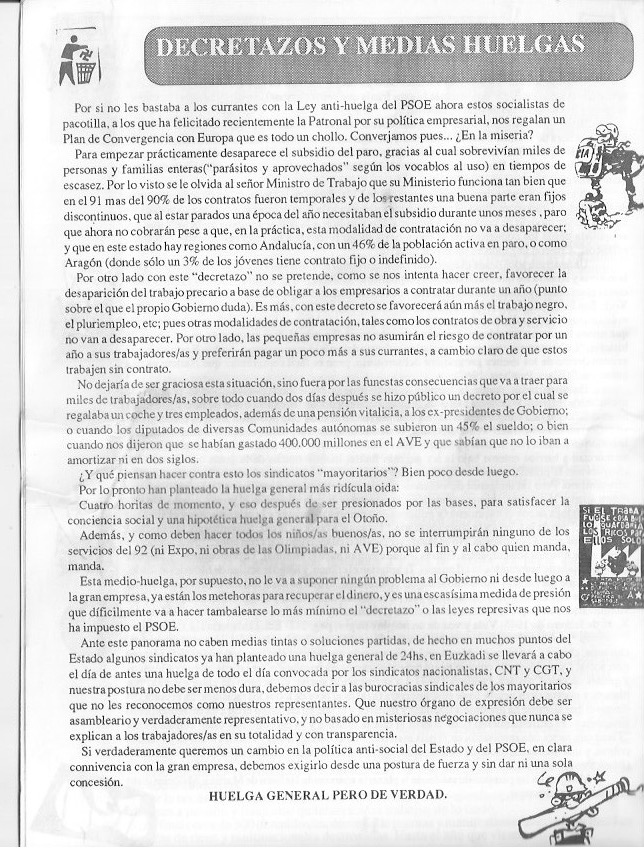 Página del fanzine