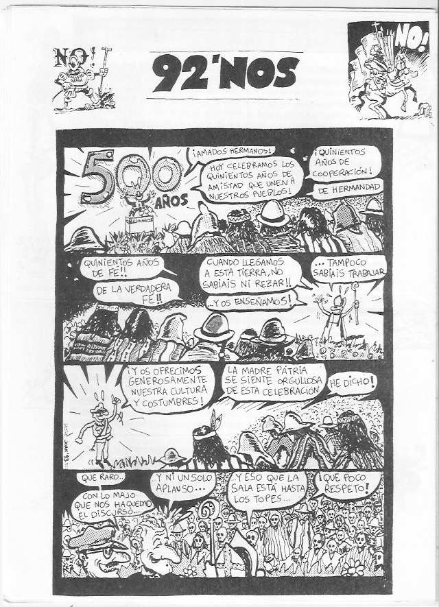 Página del fanzine