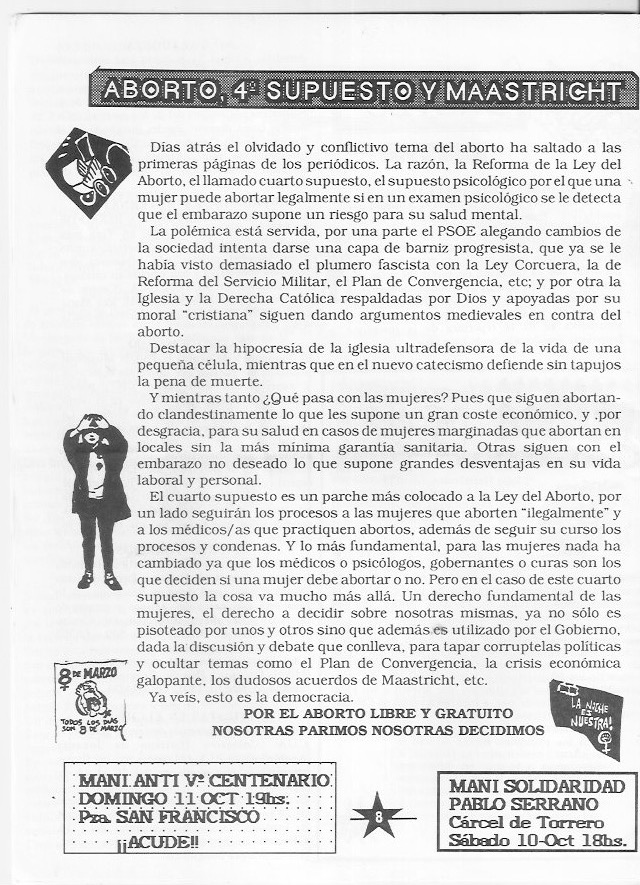 Página del fanzine