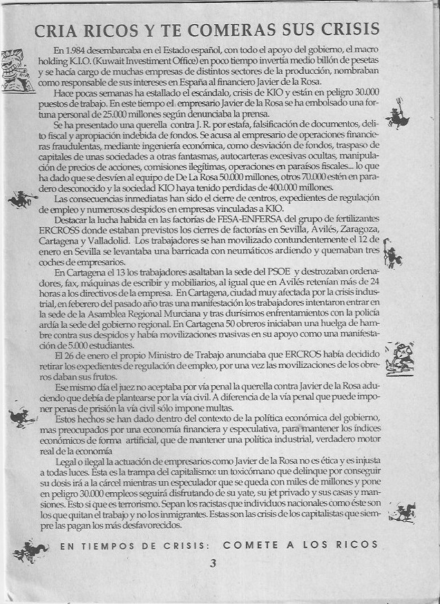 Página del fanzine