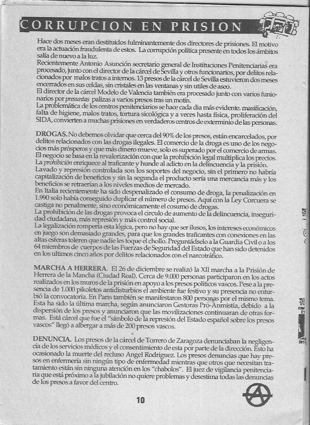 Página del fanzine