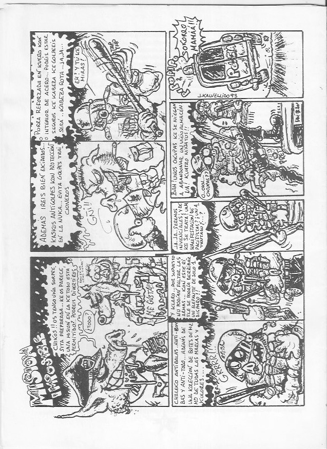 Página del fanzine