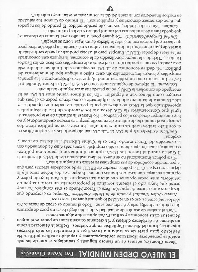 Página del fanzine