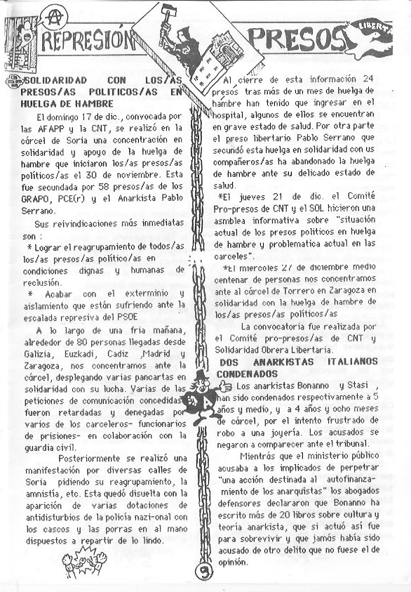 Página del fanzine