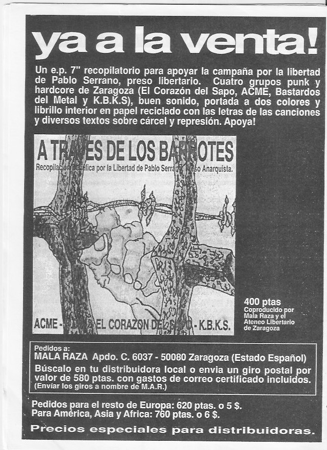 Página del fanzine