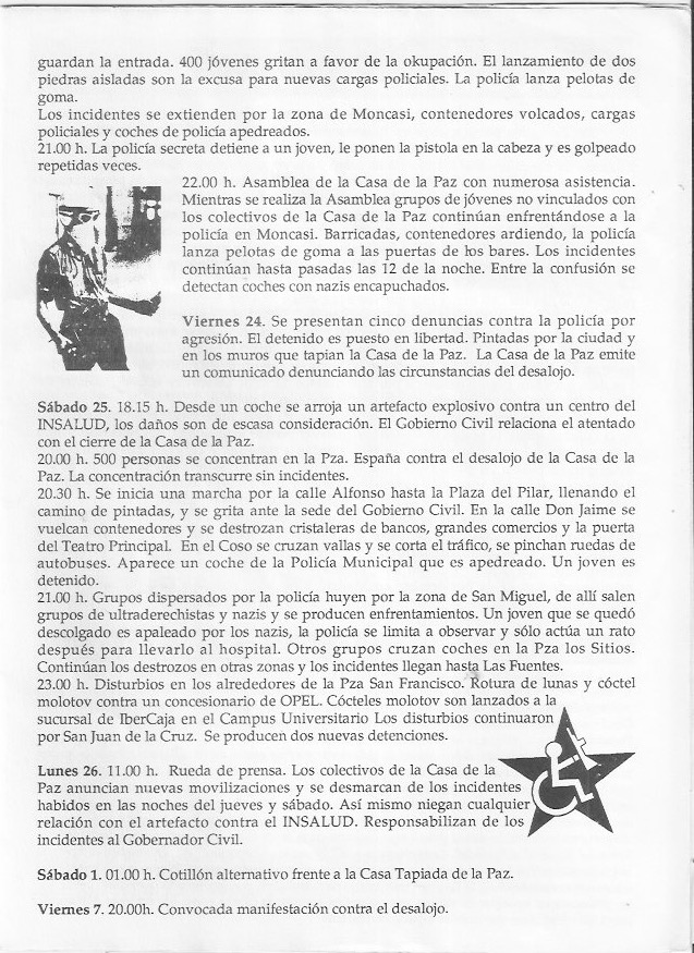 Página del fanzine