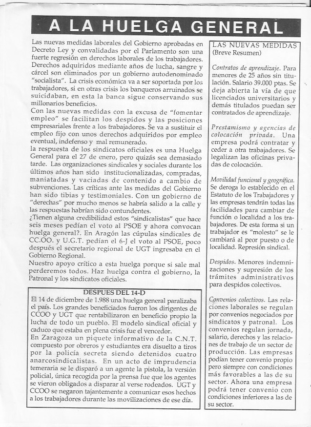 Página del fanzine
