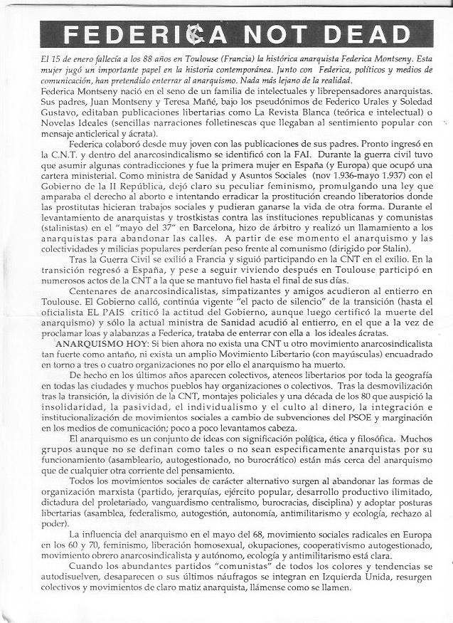 Página del fanzine