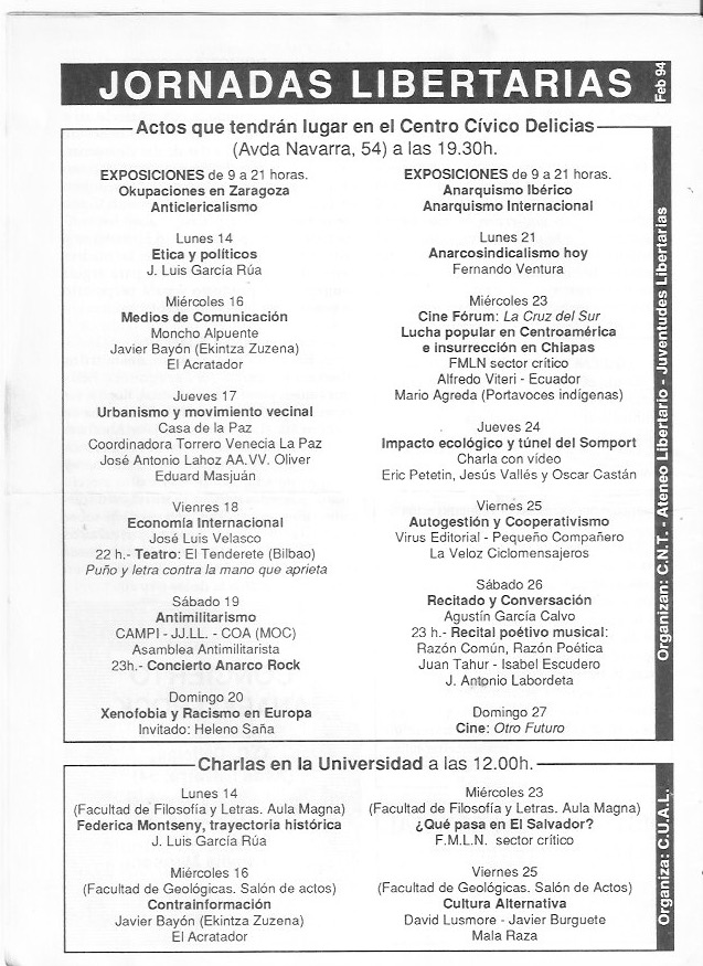 Página del fanzine