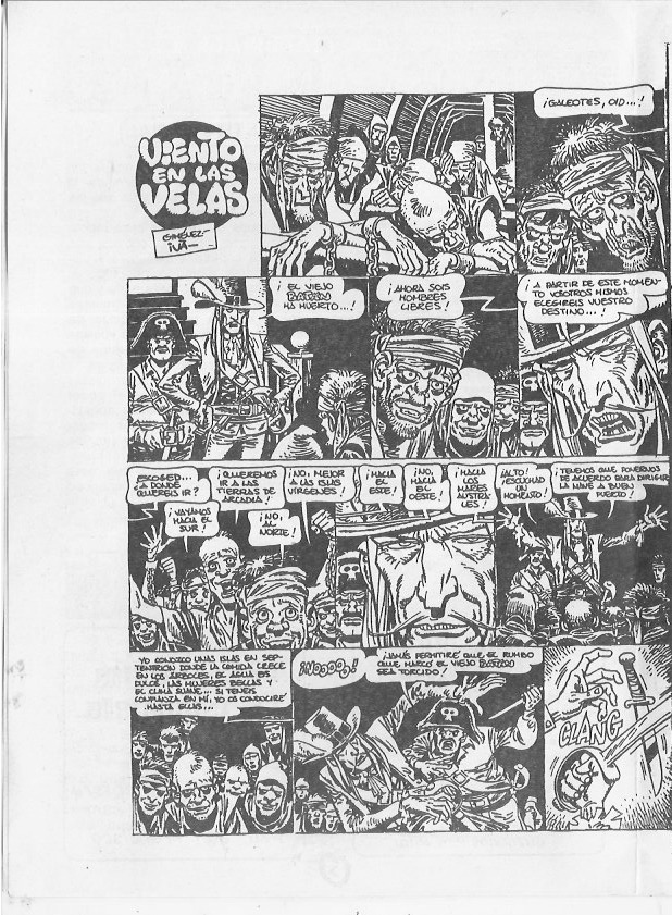 Página del fanzine