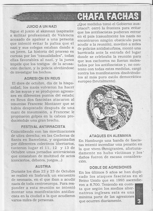 Página del fanzine
