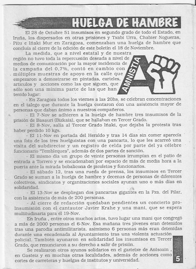 Página del fanzine