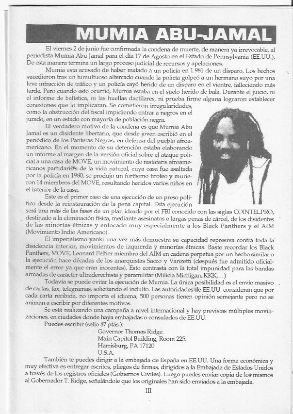 Página del fanzine