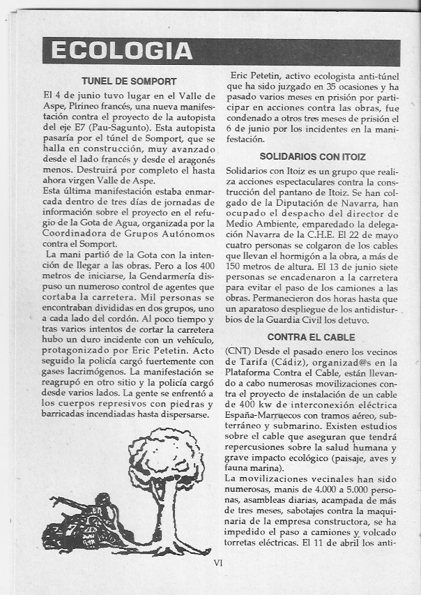 Página del fanzine