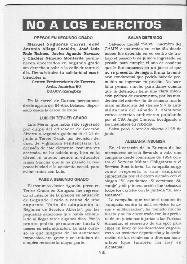 Página del fanzine