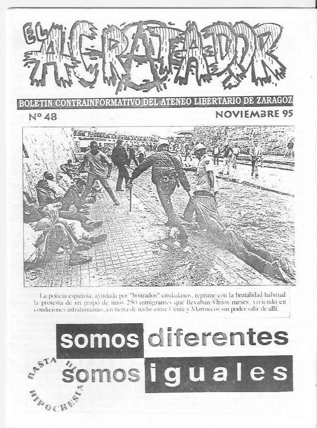 Página del fanzine