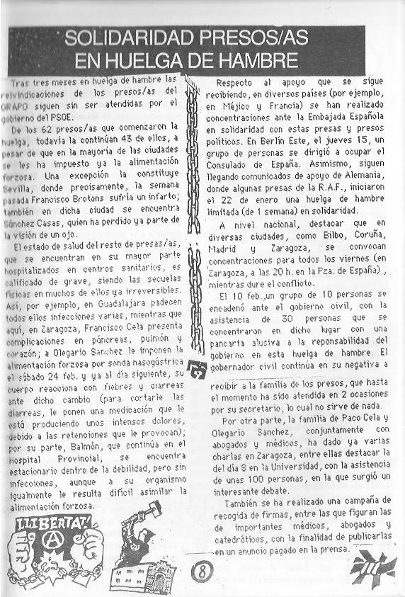 Página del fanzine