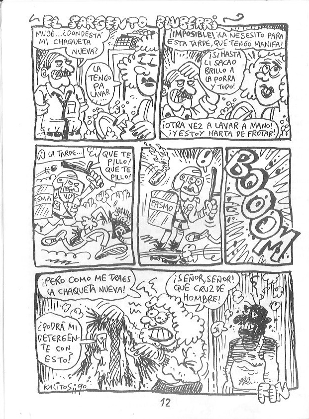 Página del fanzine