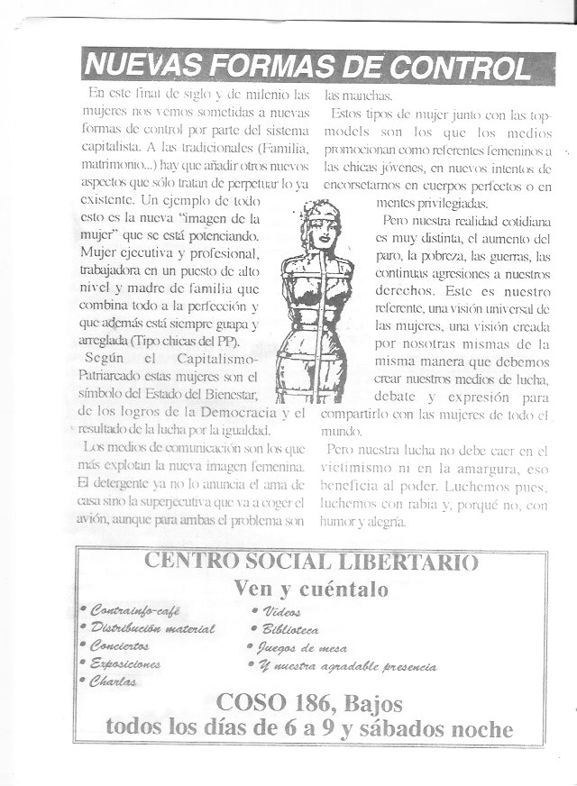 Página del fanzine