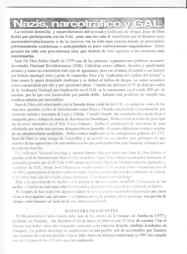 Página del fanzine