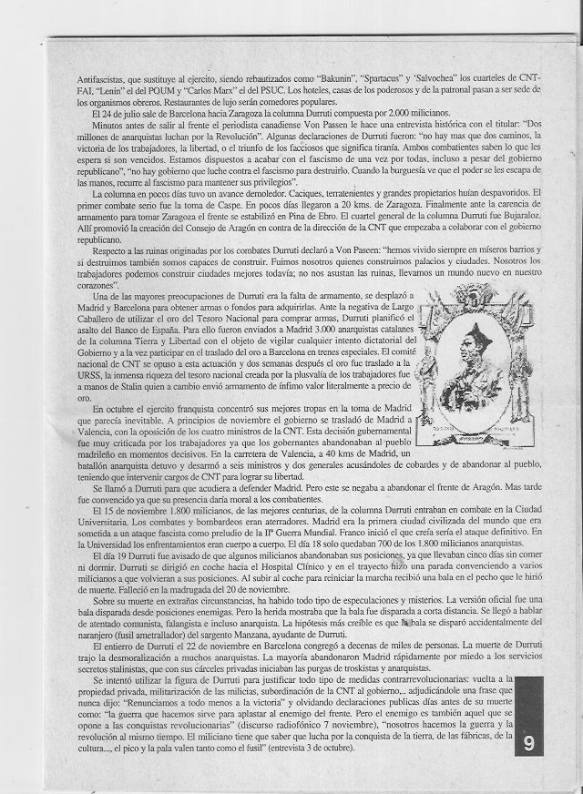 Página del fanzine