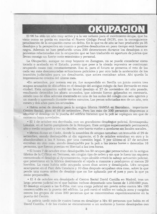 Página del fanzine