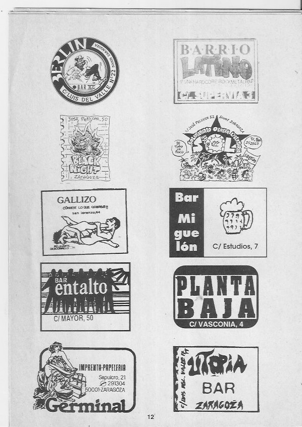 Página del fanzine