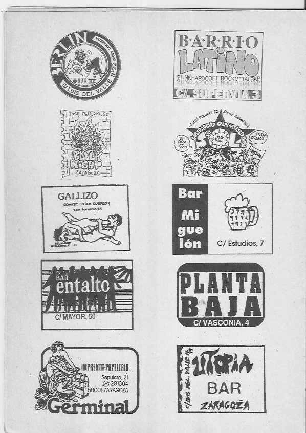 Página del fanzine