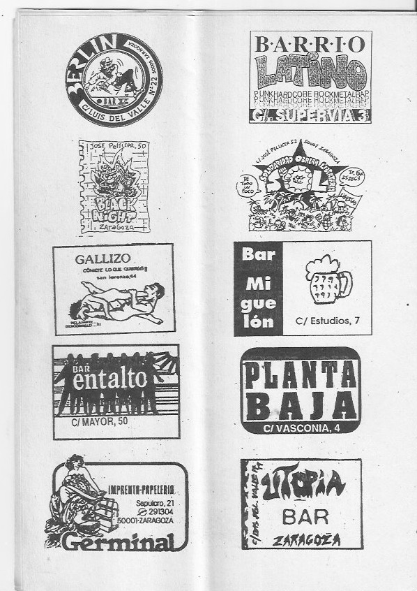 Página del fanzine