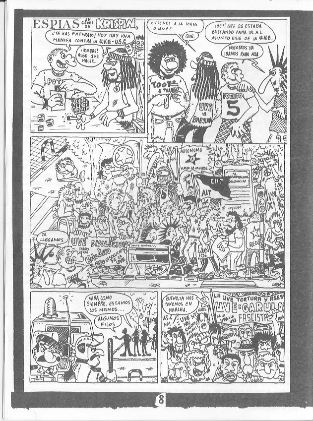 Página del fanzine
