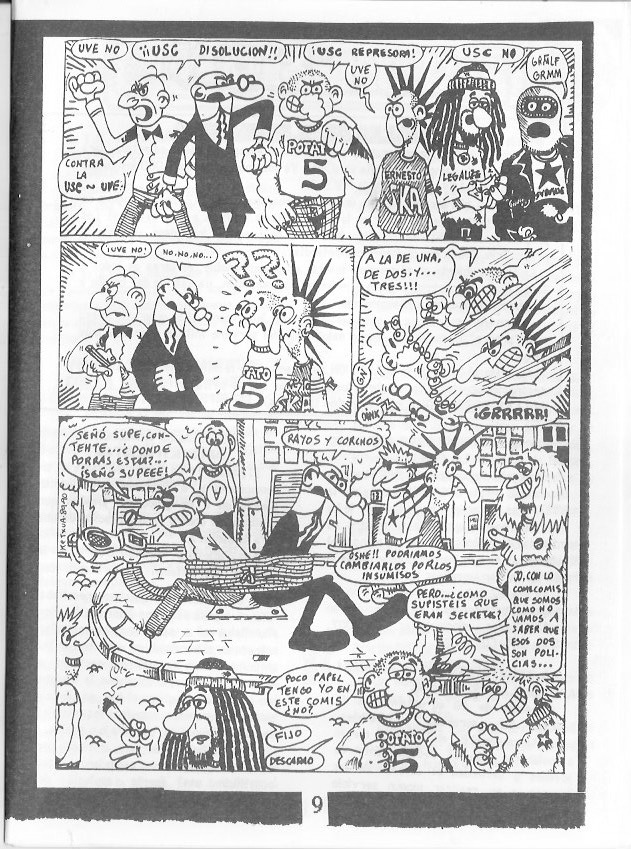 Página del fanzine