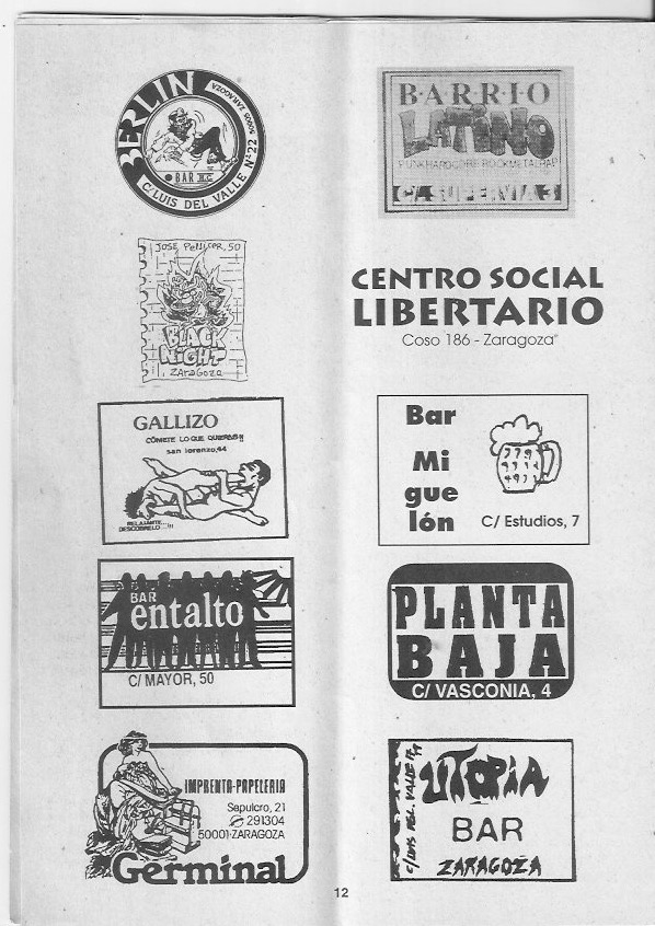 Página del fanzine