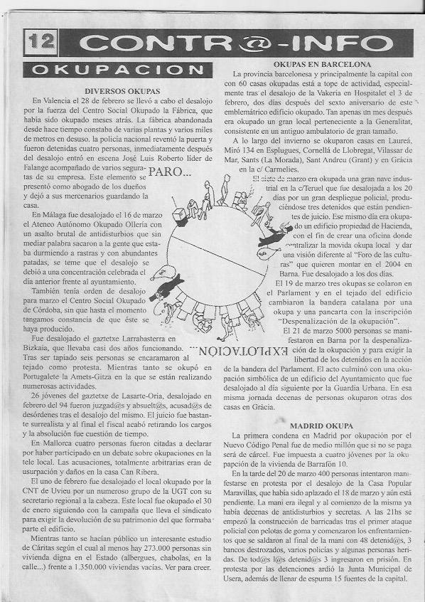Página del fanzine