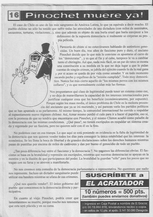 Página del fanzine