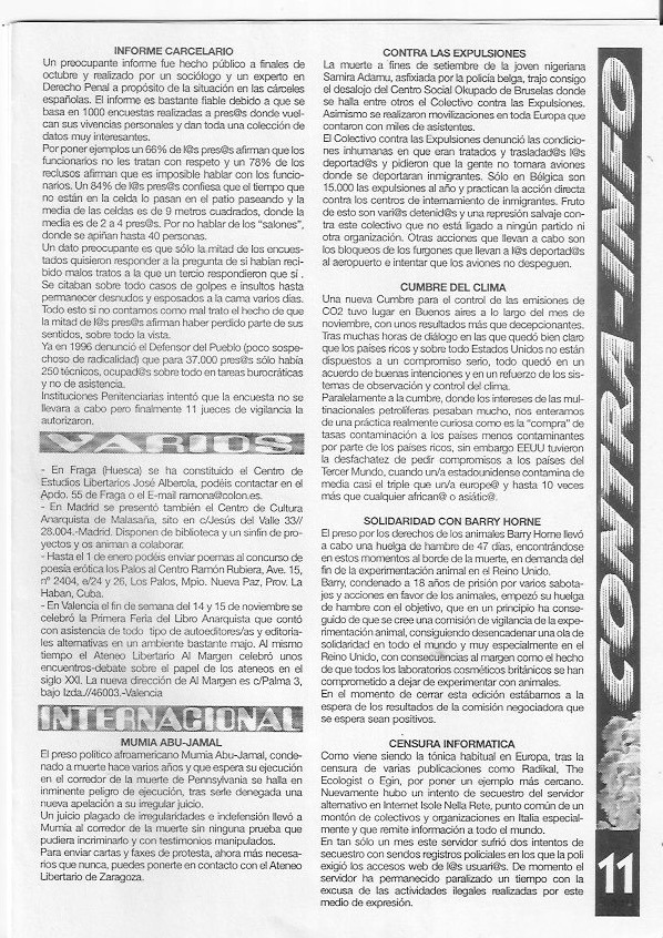 Página del fanzine