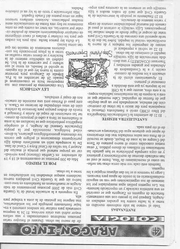 Página del fanzine
