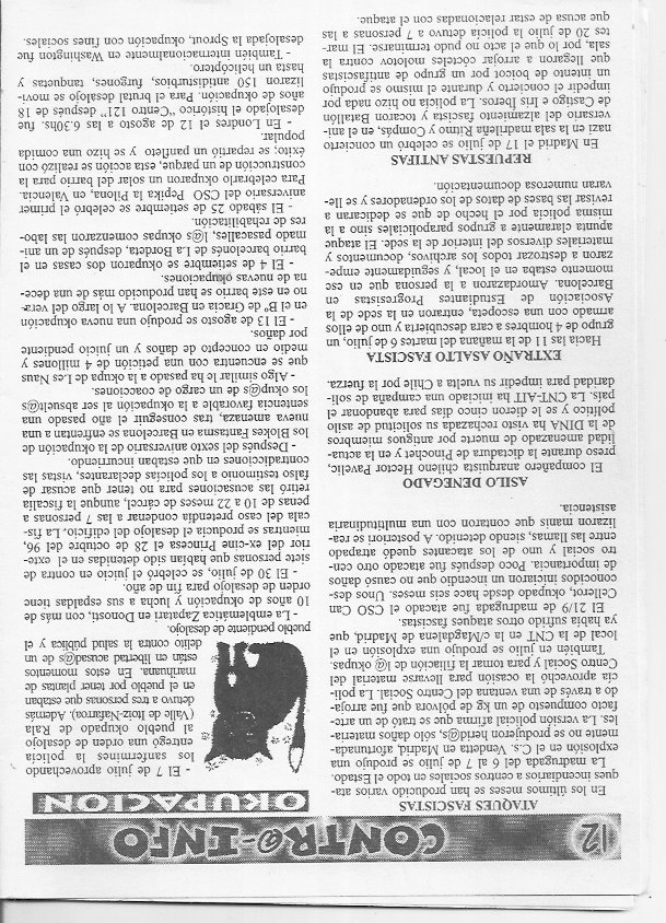 Página del fanzine