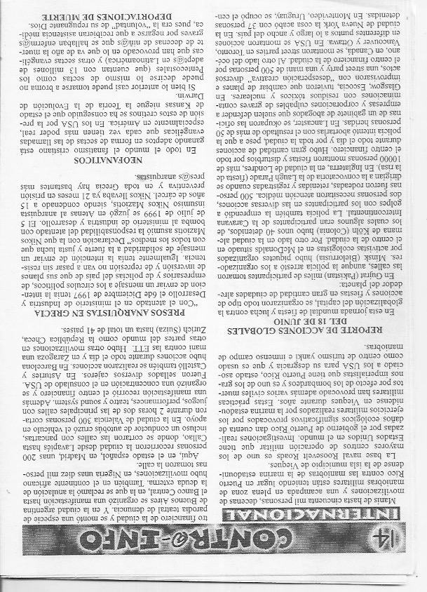 Página del fanzine
