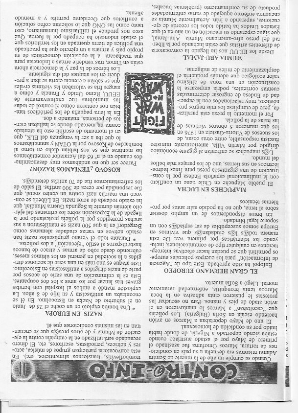 Página del fanzine