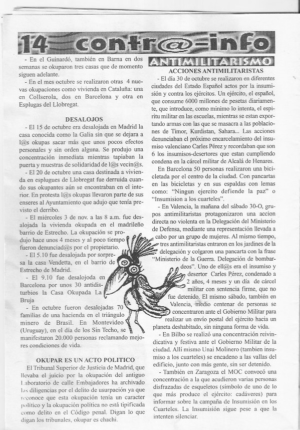 Página del fanzine