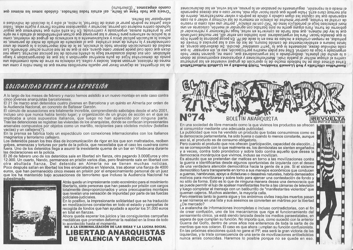 Página del fanzine
