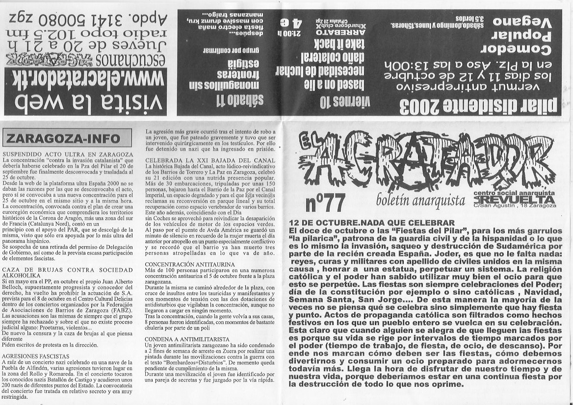 Página del fanzine